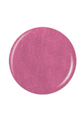 Light mauve pink badge nail enamel sample color swatch in white color background